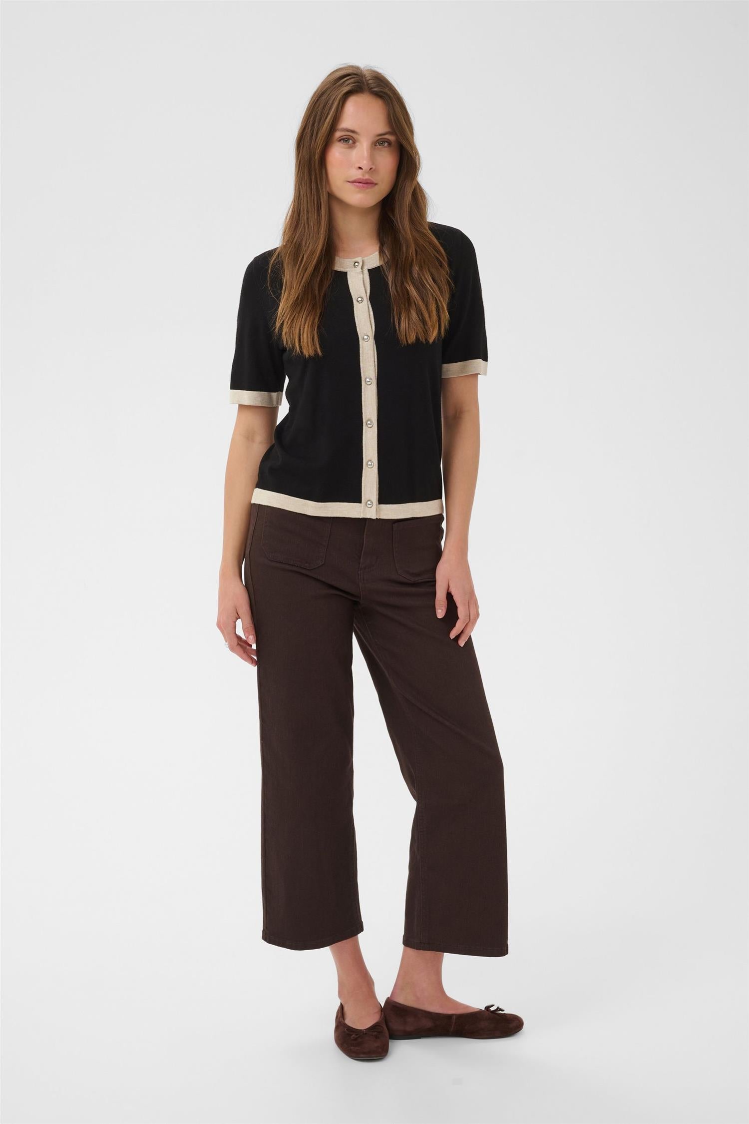 Kalizza Contrast Cardigan