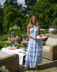 Marli Solid Chiffon Dress