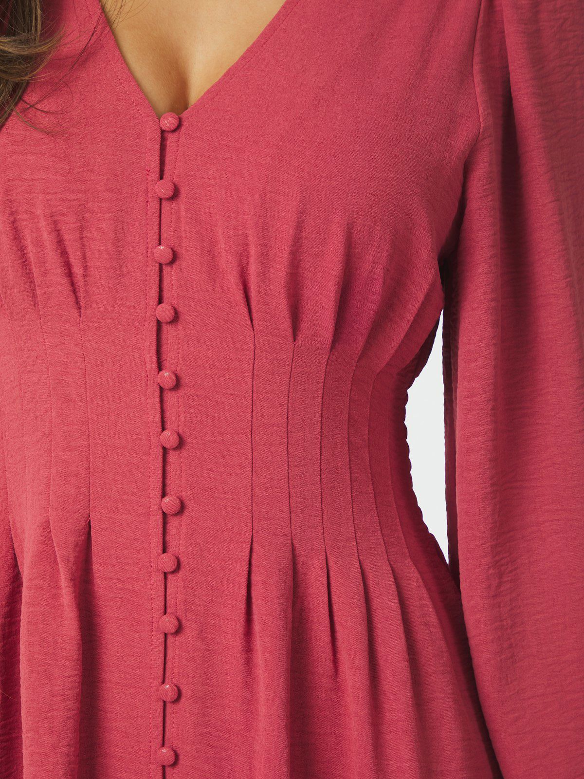 Annelie Solid Crepe Dress