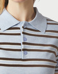 Mulann Polo Knit Blouse