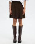 Slflulu Brushed Hw Knit Skirt
