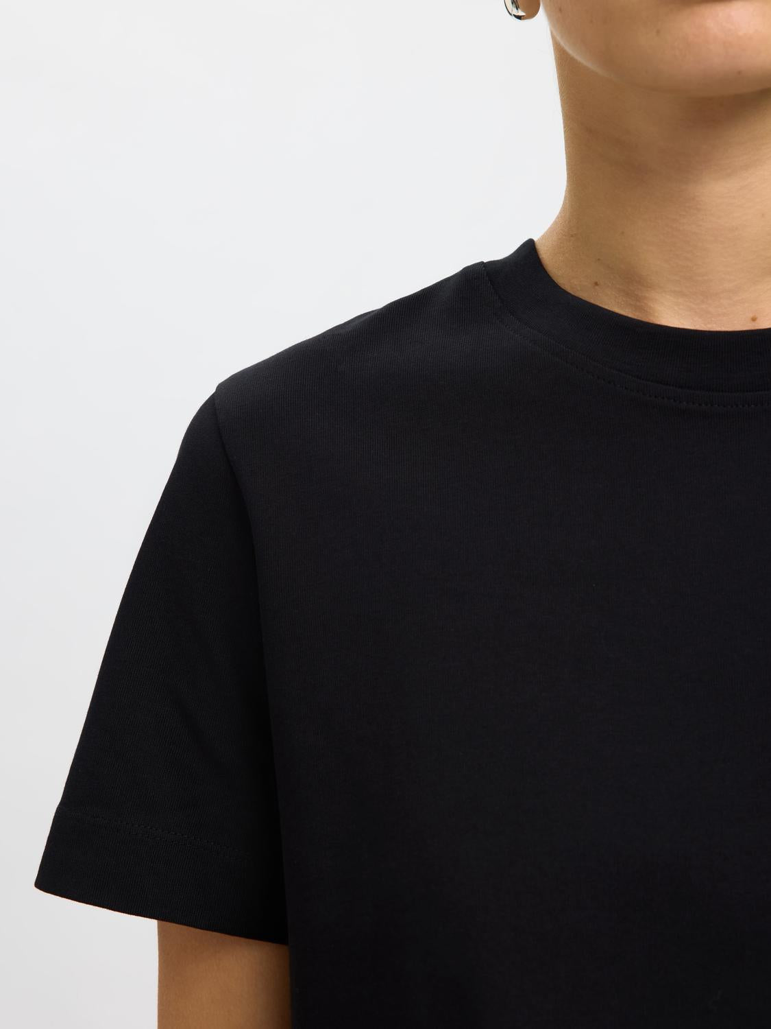 Slfessential Ss Boxy Tee Noos