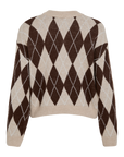 Vimony Check Knit Pullover /tx