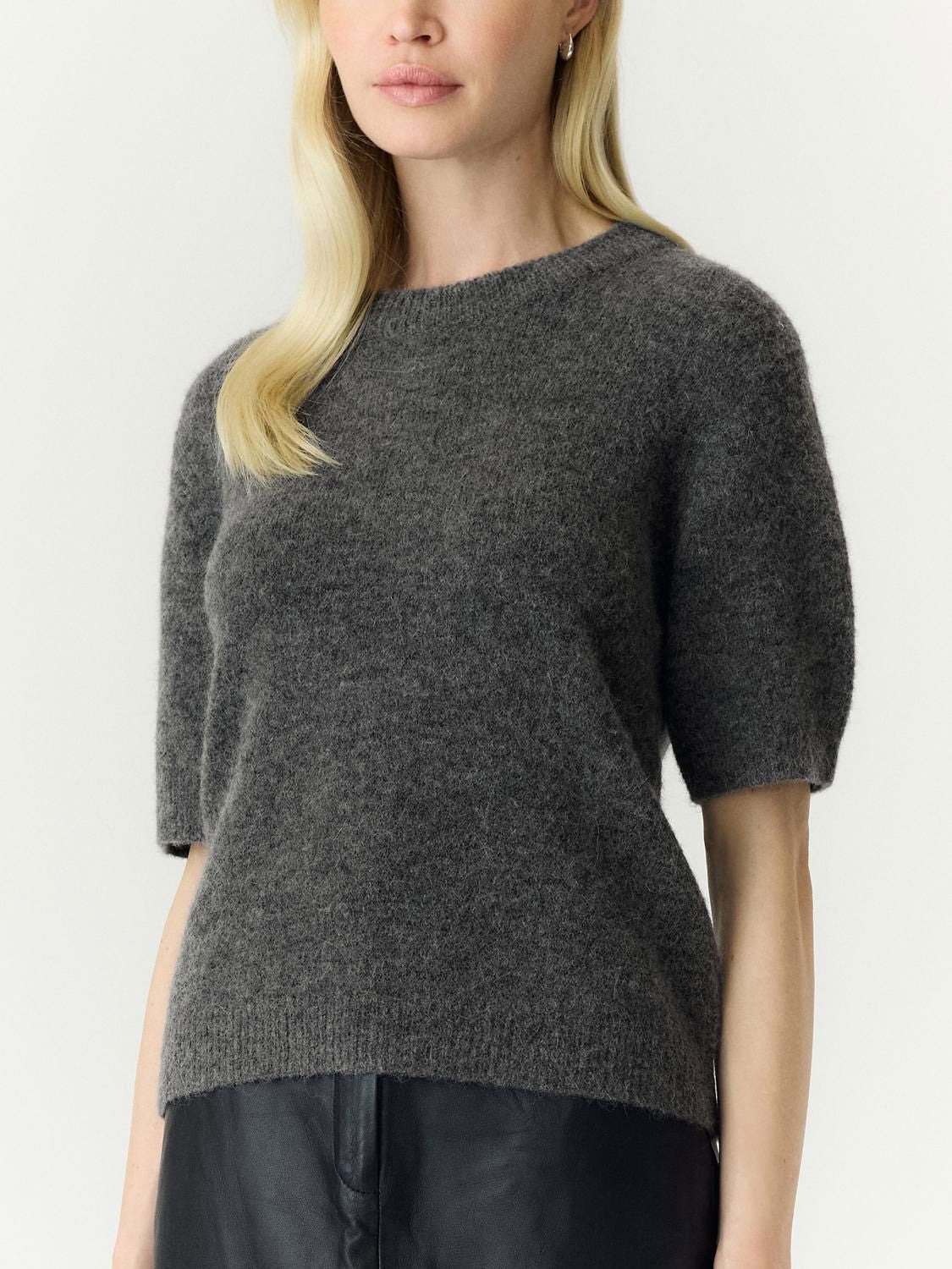 Yasjohi Ss Wool Blend Pullover S. Noos