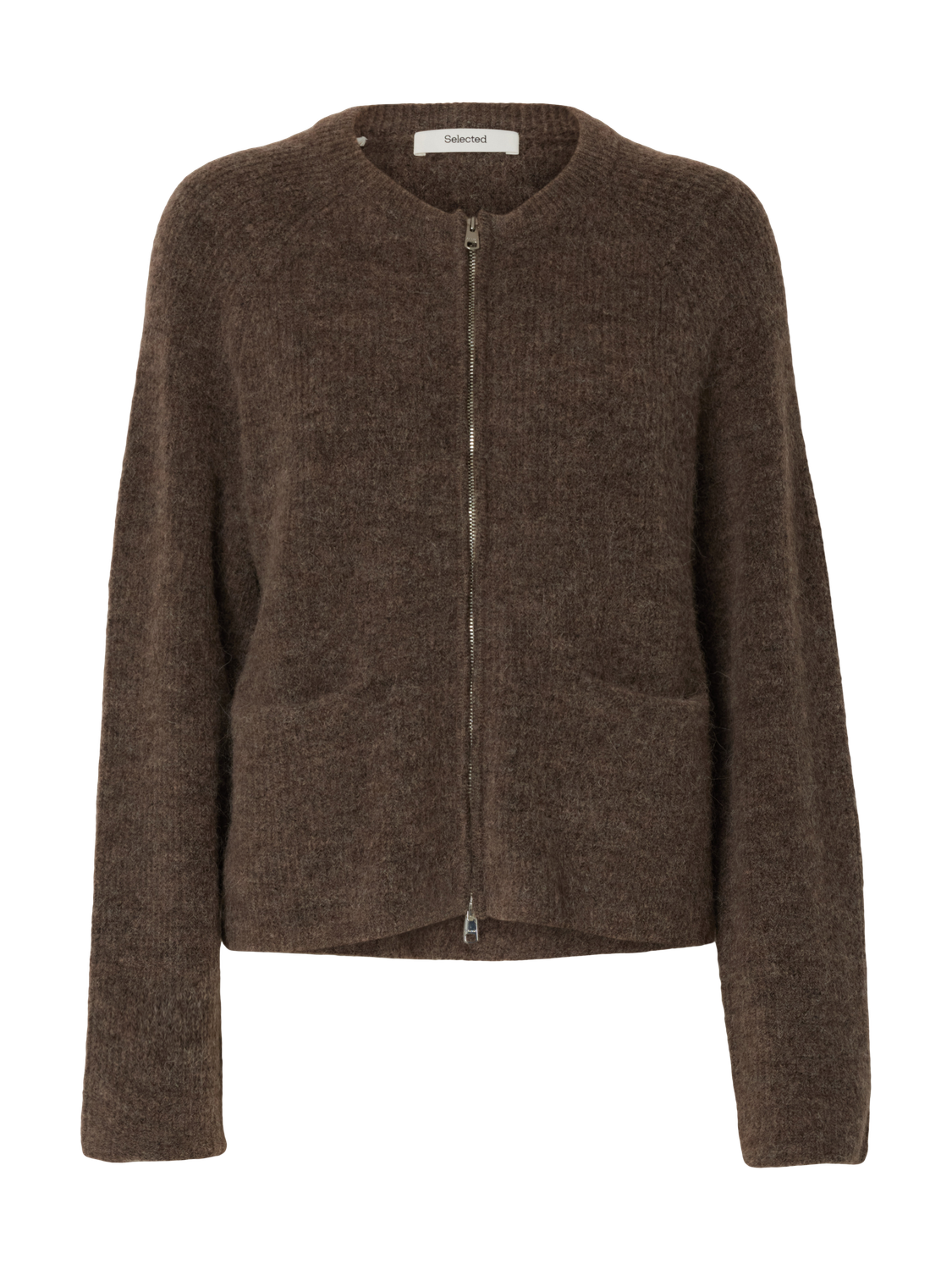 Slfsia Ras Ls Knit Short Cardigan