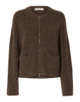 Slfsia Ras Ls Knit Short Cardigan