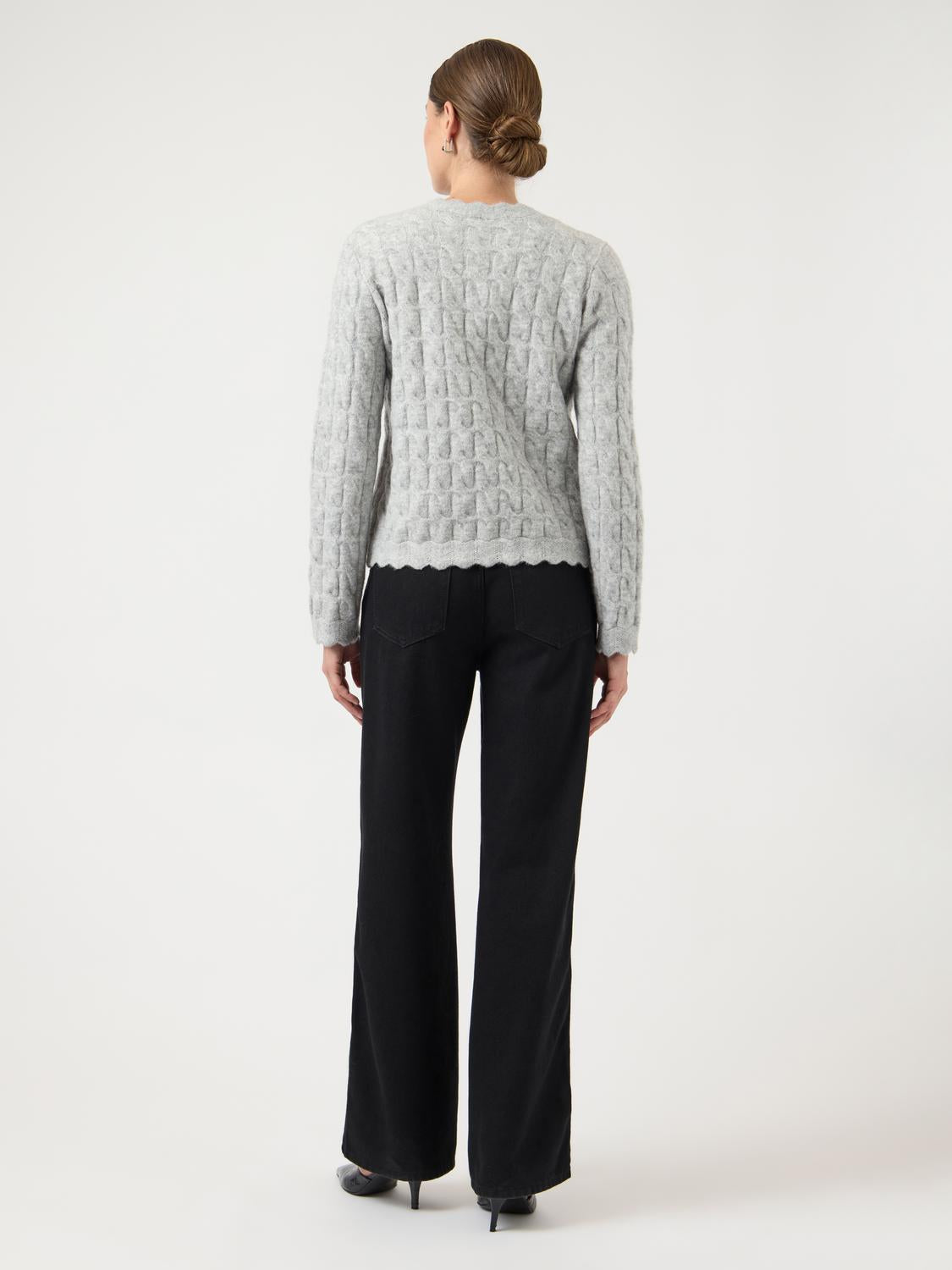 Yasbubera Ls Knit Cardigan S. Noos