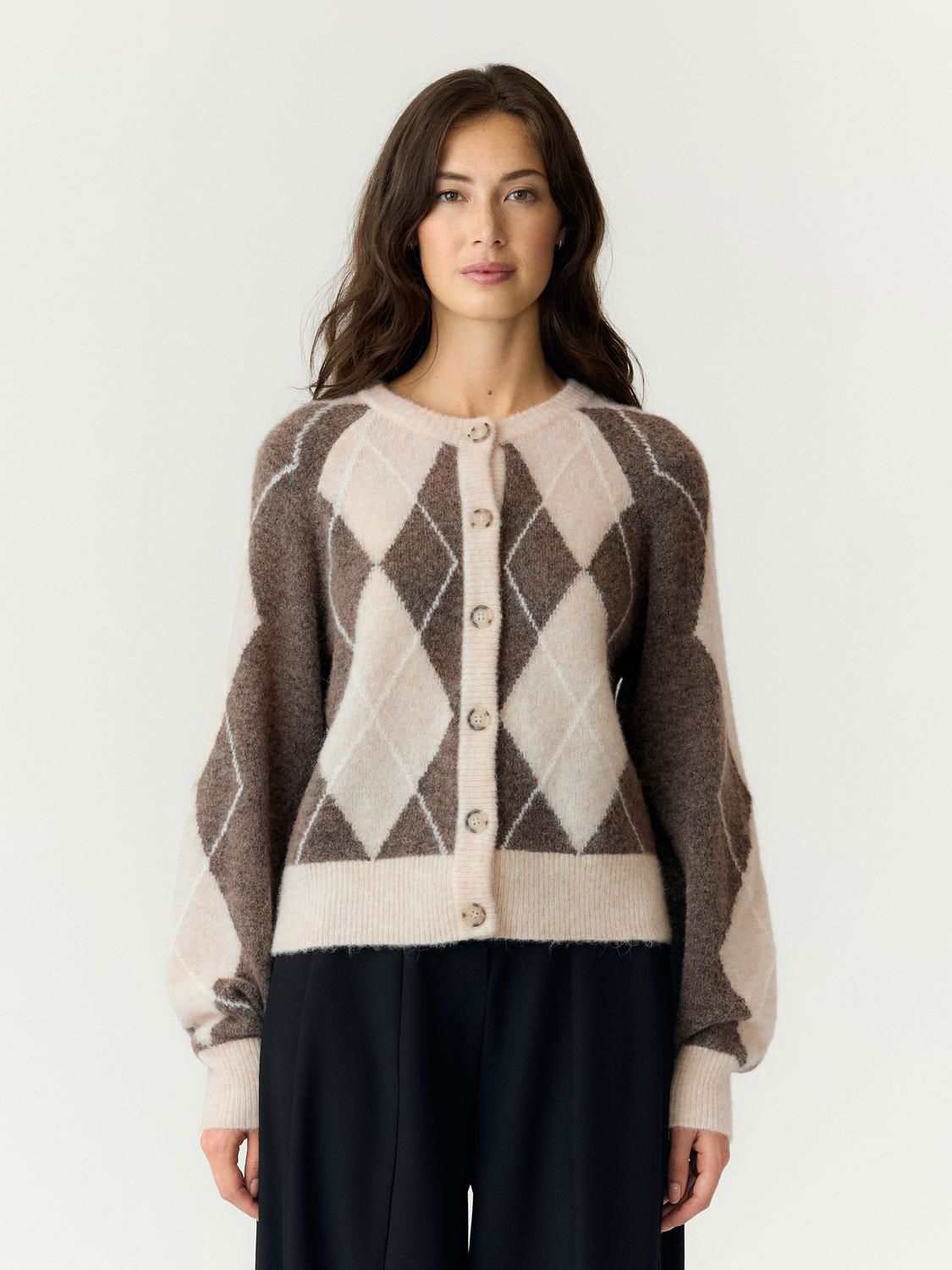 Yasjohi Ls Wool Blend Cardigan S. Noos
