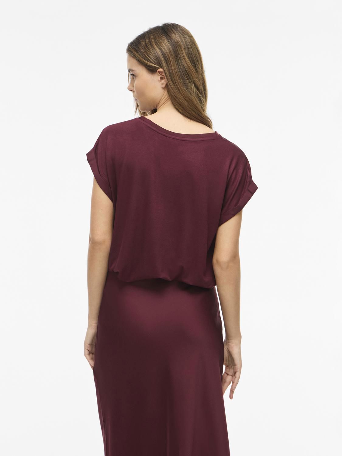 Viellette S/s Satin Top - Noos