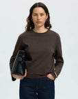 Slwessential Ls Boxy Tee Noos