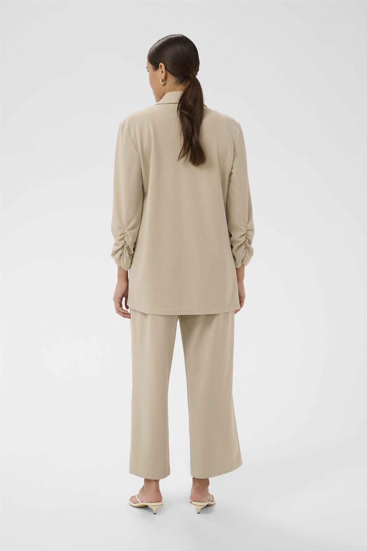 Kapheobe 3/4 Sleeve Blazer