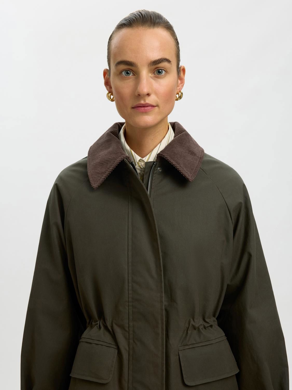 Slwwilma Waxed Jacket Noos