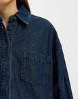 Slfoversized Mella-Bora Denim Shirt