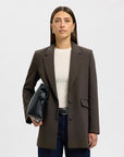 Slwrita Ls Relaxed Blazer Mel Noos