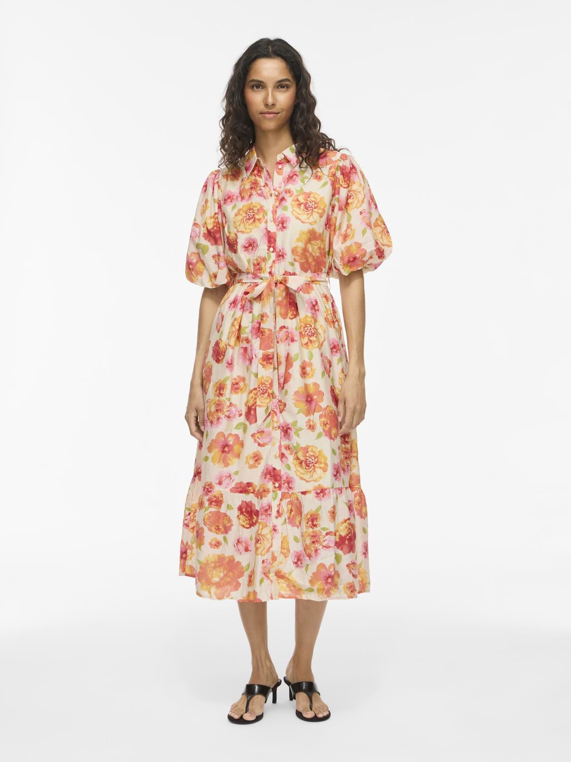 Vialinia Sol 2/4 Midi Shirt Dress/ln