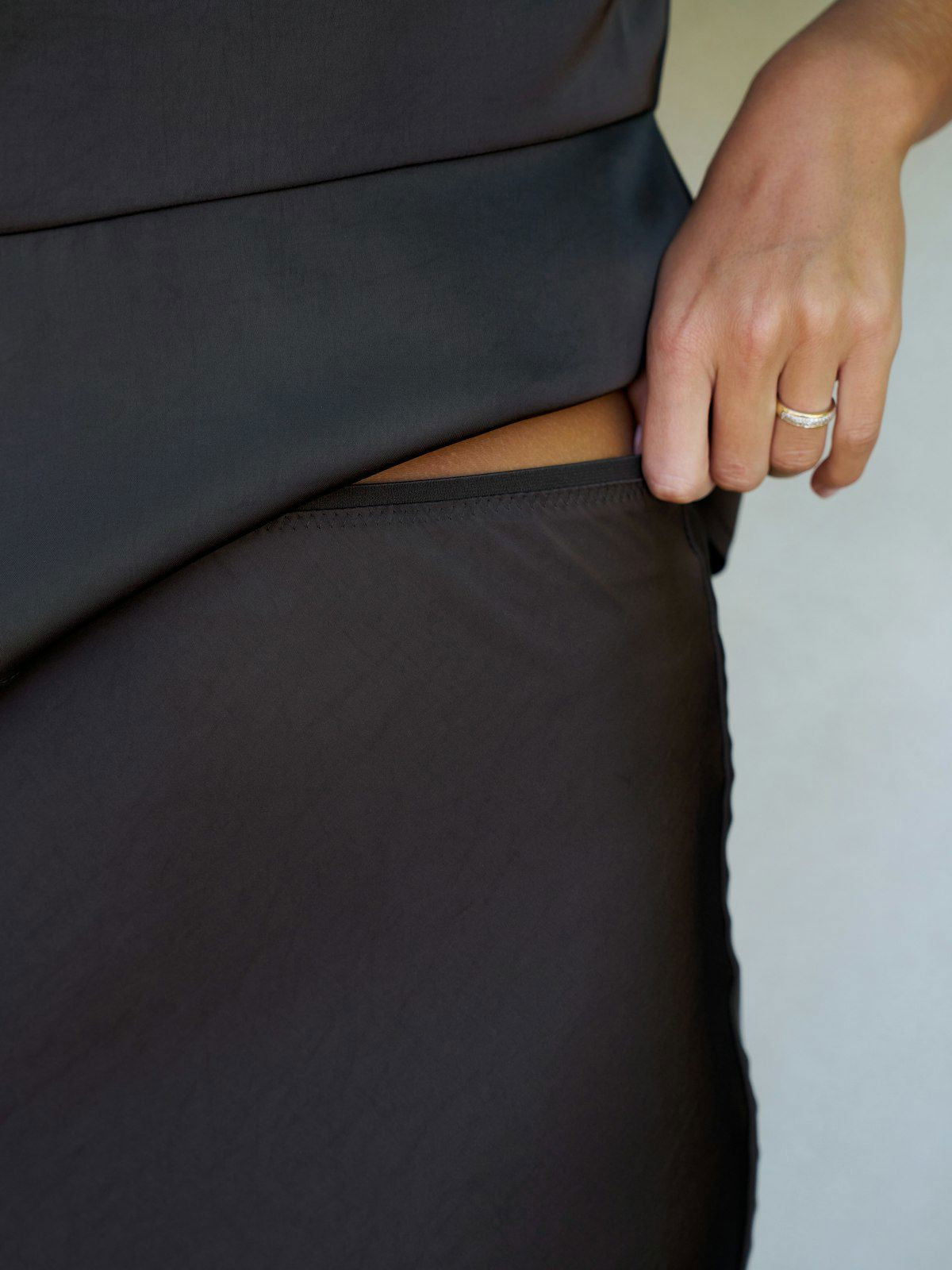 Vicky Heavy Sateen Skirt