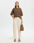 Slflulu 2/4 Knit O-Neck Noos