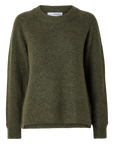 Slflulu Ls Knit O-Neck Noos