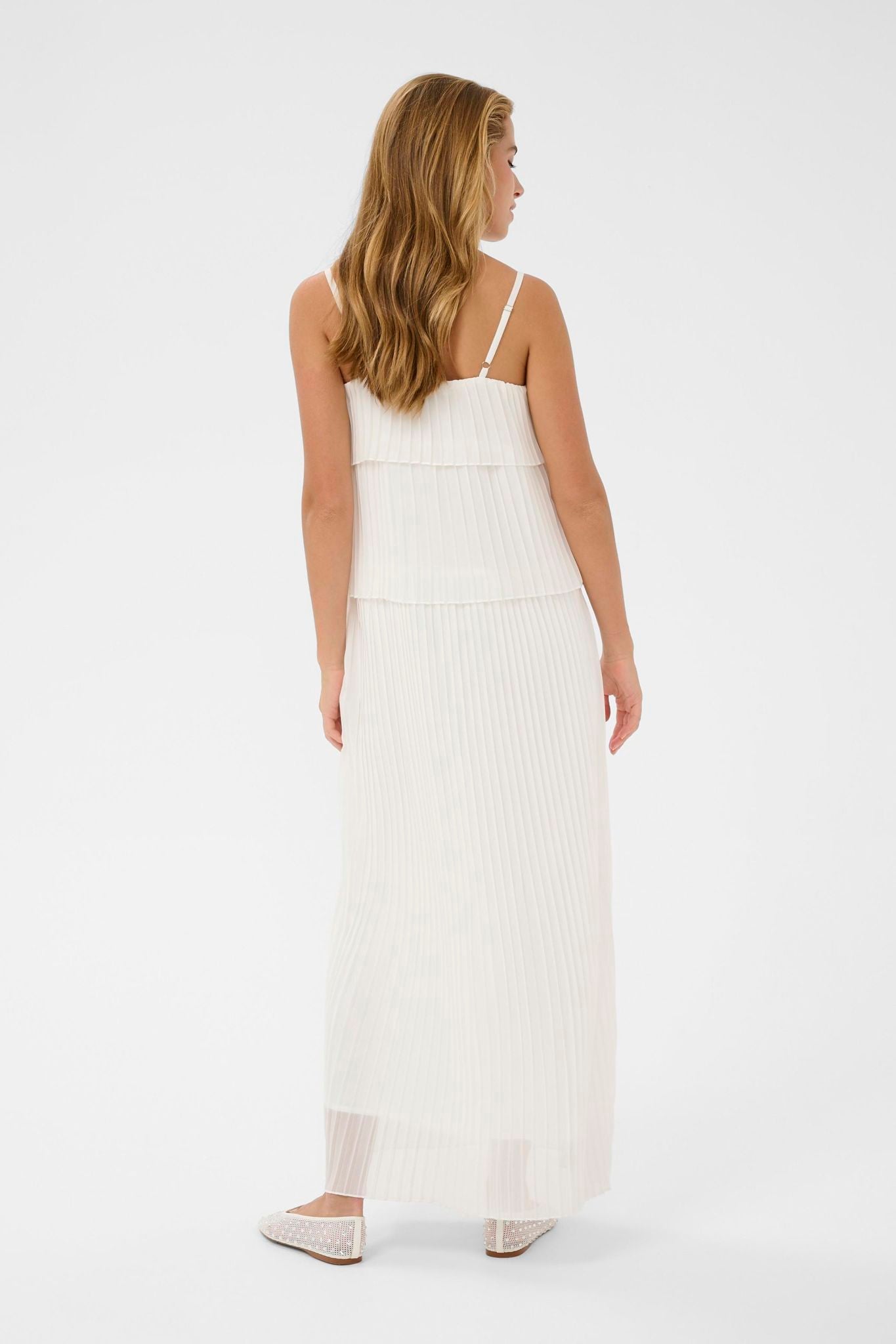Kakiera Plissé Dress