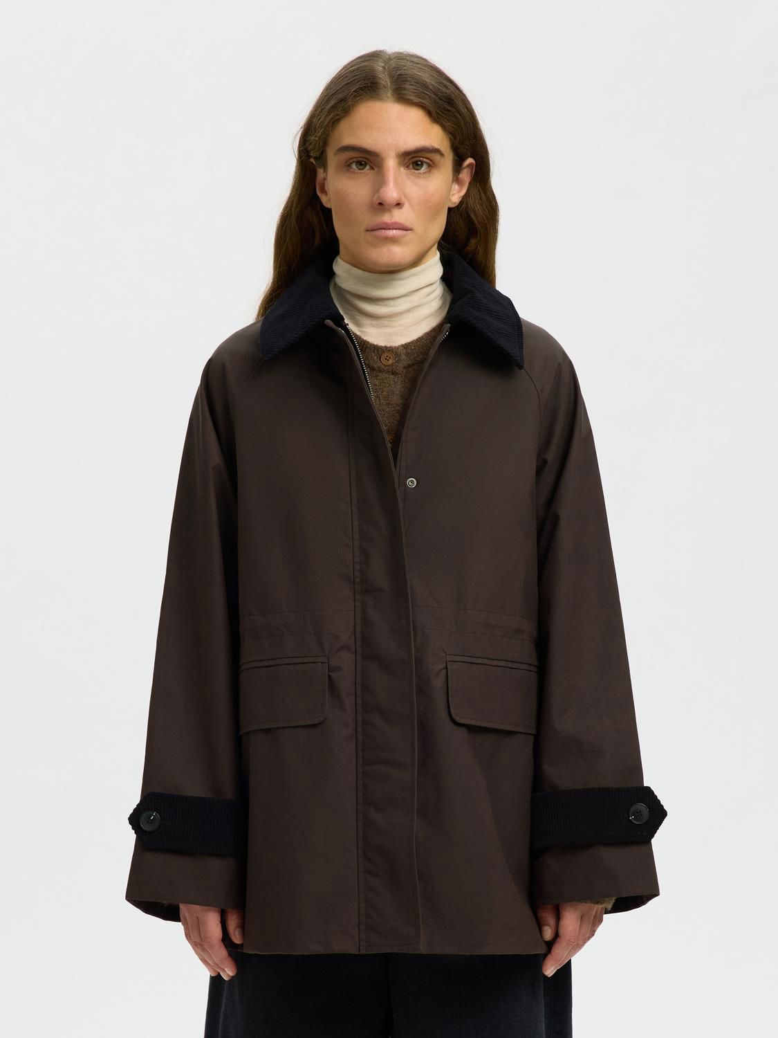 Slwwilma Waxed Jacket Noos