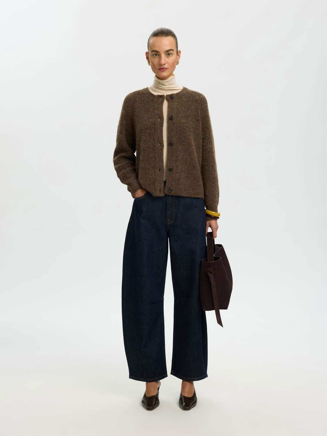 Slwlulu Ls Knit Short Cardigan Noos